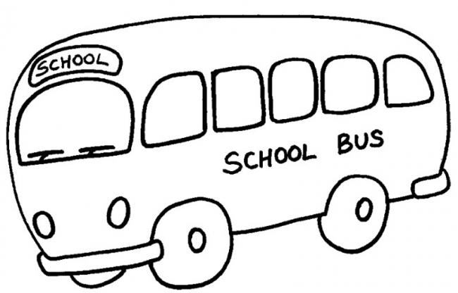 Những chiếc xe bus trường học đón các bé mỗi khi đến lớp