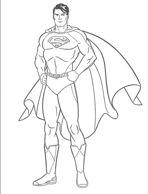 Tạo hình của siêu nhân superman﻿